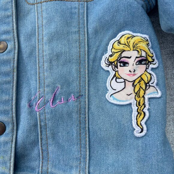 5/6 Denim Disney (Frozen) Jacket - Picture 6 of 6